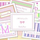 8 Pack Personalized Notecards~24 Styles to choose from!