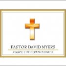 Pastor/Minister  Personalized Note Cards #5