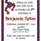 10 Spiderman Custom Invitations ~ ~ NEW