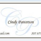 Charming Initials #2 Calling/ Gift / Enclosure Cards