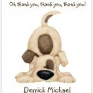 Happy Tail Puppy Personalized Note or Thank You Cards