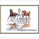Three Horses~ Personalized Note or Thank You Cards