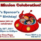 Little Einsteins Birthday Invitations ~ Style #2