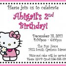 Hello Kitty Invitations ~ Style #3