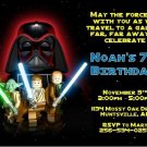 12 Custom Star Wars PRINTED Invitations ~ Style #5