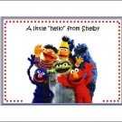 Sesame Street #2 ~ Personalized Note/Thank You Cards