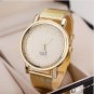 ** Women's Watch Fashionable Golden Case Alloy Band **