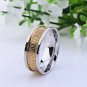 ** Men's Geometric Stainless Steel Ring **