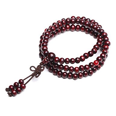 ** Men's Red Sandalwood Bracelet **