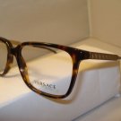 AUTH NEW VERSACE EYEGLASSES 3209 HAVANA MENS 108