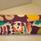 AUTH NEW VERA BRADLEY EYEGLASSES SUNGLASSES  HARD CASE PLUM CRAZY #18