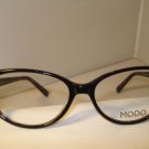 AUTH NEW MODO EYEGLASSES 6021 BLACK DK TORTOISE  PLASTIC w/CASE