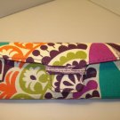 AUTH NEW VERA BRADLEY EYEGLASSES SUNGLASSES  HARD CASE PLUM CRAZY #12