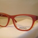 AUTH NEW MODO EYEGLASSES 6031 RED CREAM PLASTIC w/CASE