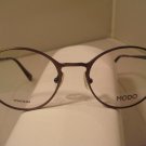 AUTH NEW MODO EYEGLASSES 4025 TITANIUM ANTIQUE PEWTER LG ROUND  w/CASE