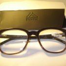 AUTH MONTANA DESIGNER UNISEX GEEK READING GLASSES READERS BLACK GREY  2.50