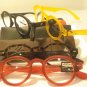 LOT 4 PAIR AUTH MONTANA DESIGNER ROUND READING GLASSES READERS ASST
