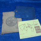 Vintage Boy Scouts of America Officia Signed Mirror with Case and Instructions