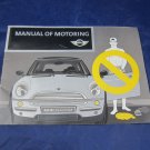 Manual of Motoring by Mini USA Division of BMW 2003