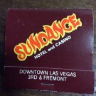 Vintage Sundance Hotel and Casino Las Vegas Matchbook matches tobacco match book