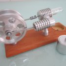 Stirling engines  ~  Twin Flywheel Hot Air Motor stirling Engine (new) no steam(FREE SHIPPING)