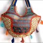 INDIAN BEAUTIFUL BANJARA PATCHWORK EMBROIDERED VINTAGE BAG CROSS PURSE ZIPSY