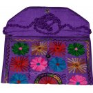 INDIAN NEW NICE MULTI COLOR BAG WEDDING STYLE CLUTCH HAND BEADED HANDMADE PURSE