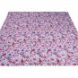 Indian White&Red Bird Kantha Reversible Throw Ethnic Cotton Art Bedspread Gudari