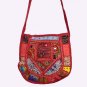 INDIAN BAG BANJARA EMBROIDERY VINTAGE PATCHWORK HANDMADE ETHNIC MIRROR WORK ART