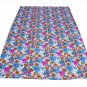 White Beautiful Kantha Quilt Indian Handmade Floral Throw CottonBlanket Gudari