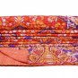 Indian Twin Kantha QuiltsThrow Gudari Ralli Cotton Hand Reversible Bedspread