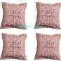 HANDMADE ORGANDI COLOUR WORK CASE CUSHION PILLOW COVER INDIAN HOME DECOR FINE