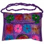 INDIAN NEW NICE BAG WEDDING STYLE CLUTCH MULTI COLOR HAND BEADED HANDMADE PURSE