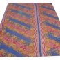 KANTHA QUILT REVERSIBLE VINTAGE BEDDING BEDSPREAD THROW BLANKET GUDARI HANDMADE