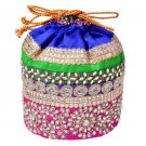 Clutch Handbag , Potli Bag Designer , Wedding&Fancy Bag Indian , Beads Work Bag,