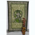 Indian Twin "Ganesha" Bedspread Tapestry Wall Hanging Bed sheet Home Decor Throw
