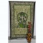 Indian Twin "Ganesha" Bedspread Tapestry Wall Hanging Bed sheet Home Decor Throw