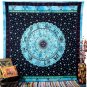Indian Horoscope Zodiac Astrology Wall Hanging Tapestry Bedsheet Decorat Hippie
