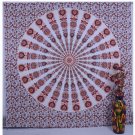 Indian Handmade Mandala Bedspread Table Runner Bohemian Wall Hanging Tapestry