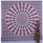 Indian Handmade Mandala Bedspread Table Runner Bohemian Wall Hanging Tapestry
