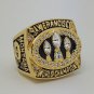 1988 San Francisco 49ERS XXIII Super bowl championship ring MONTANA size 11 Back Solid