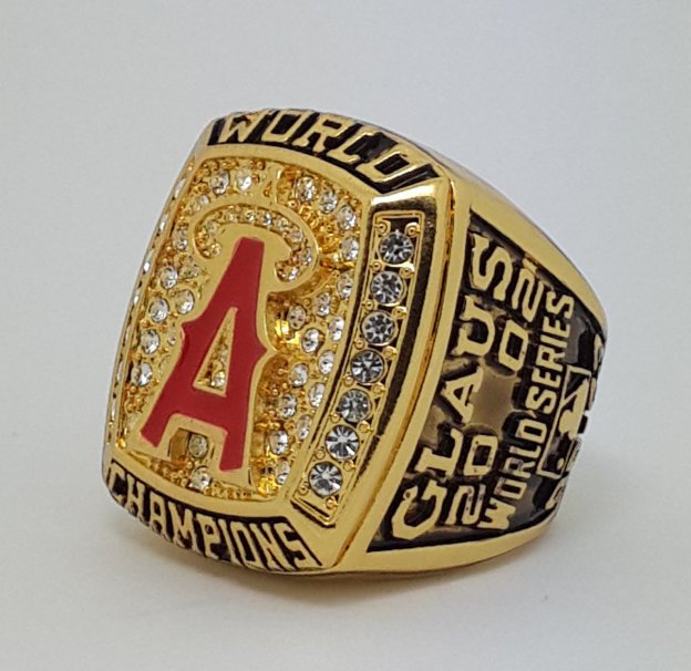 Lot Detail - 2002 Anaheim Angels World Series Champions Ring with