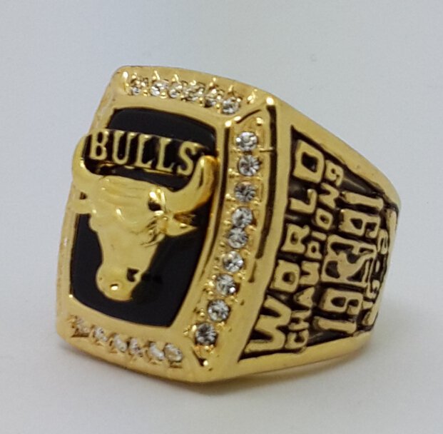 Chicago Bulls 1991 JORDAN Dynasty Basketball championship ring NBA size 10 Nice Gift