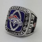 Denver Broncos 2003 AFC Championship ring MANNING size 8 9 10 11 12 13 14 Back Solid