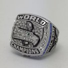 2013 Seattle Seahawks XLVIII Super bowl championship ring WILSON size 11 Back Solid