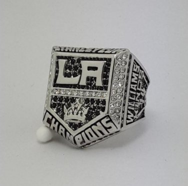 Los Angeles Kings 2014 Stanley Cup championship ring WILLIAMS size 11 US Back Solid