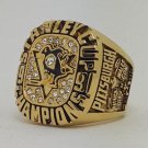 Pittsburgh Penguins 1991 Stanley Cup championship ring LEMIEUX size 8-14 US Back Solid
