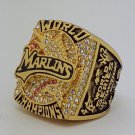 Florida Marlins 2003 Stanley Cup championship ring Beckett size 11 US