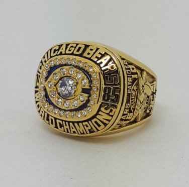 High Quality 1985 Chicago Bears XX Super bowl championship ring DENT size 8 9 10 11 12 13 14