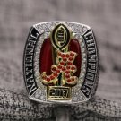 2018 Alabama Crimson Tide NCAA National Championship ring Size 8 9 10 11 12 13 14 Back Solid